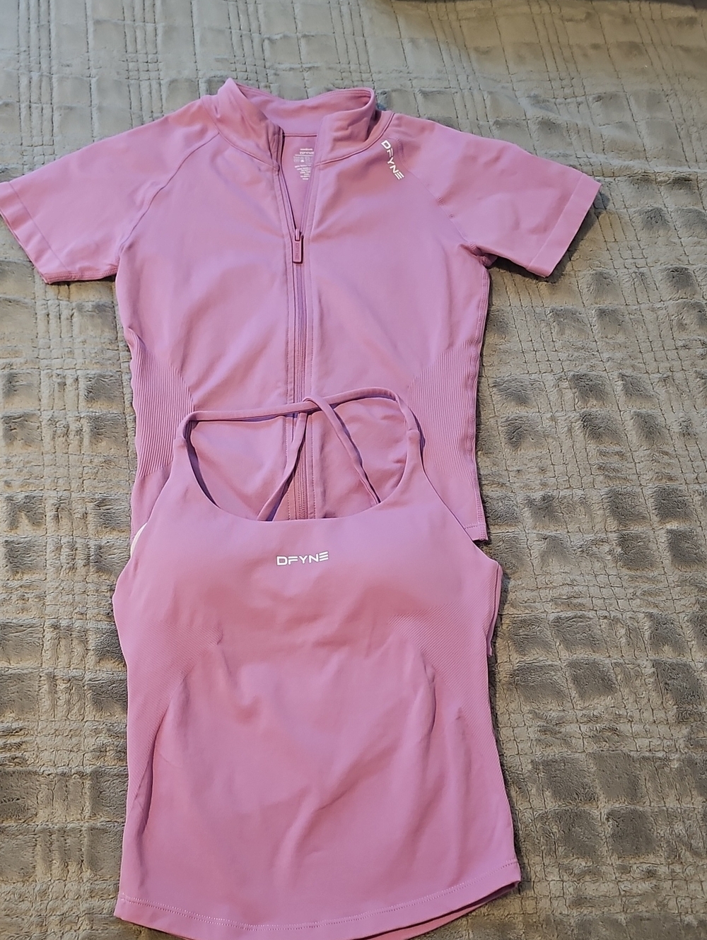 DÝNE Pink One-Piece Swimsuit Size Medium Like New
